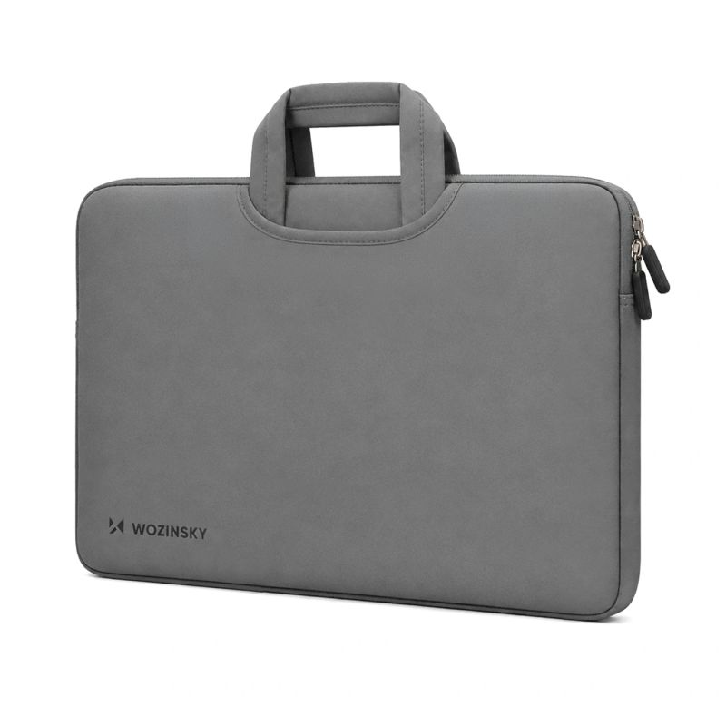 Wozinsky WNT-15G 15.6" Laptop Bag with Retractable Neoprene Handle - Gray