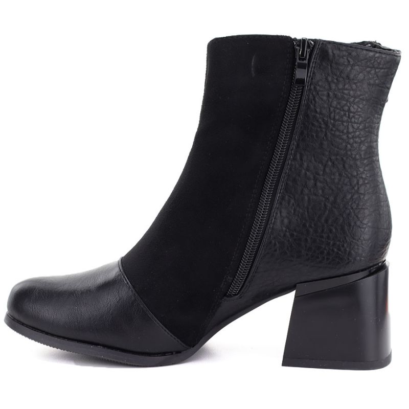 M. Daszyński Stivali insulated ankle with block heel, M.Daszyński