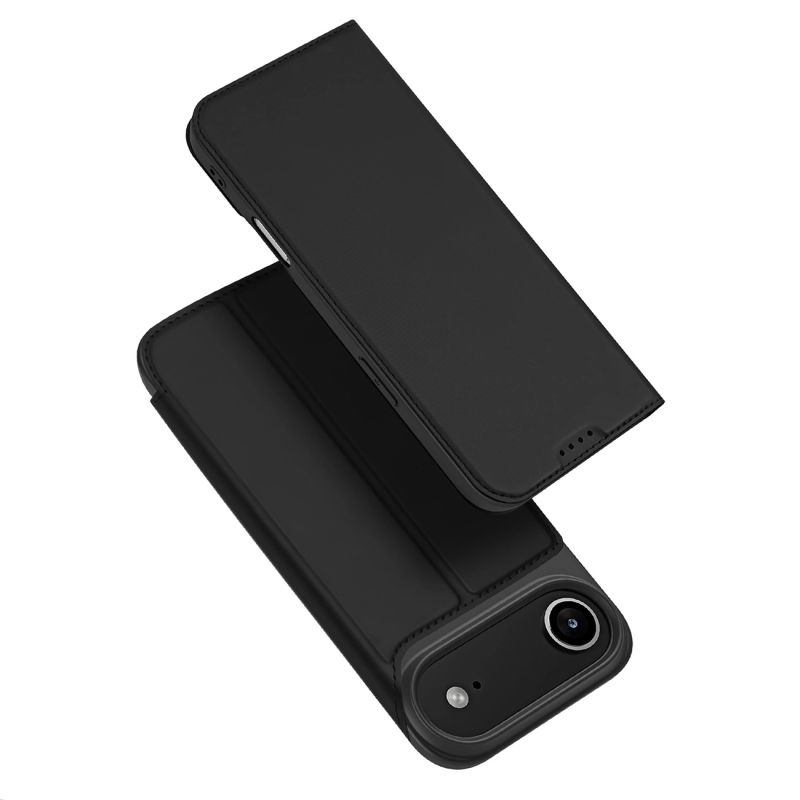 Dux Ducis Skin Pro Case for iPhone 17 Air with Flip and Card Slot - Black