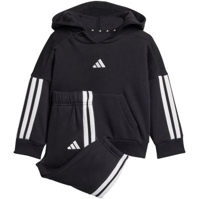 adidas Felpa con cappuccio Essentials Stripes Fleece for