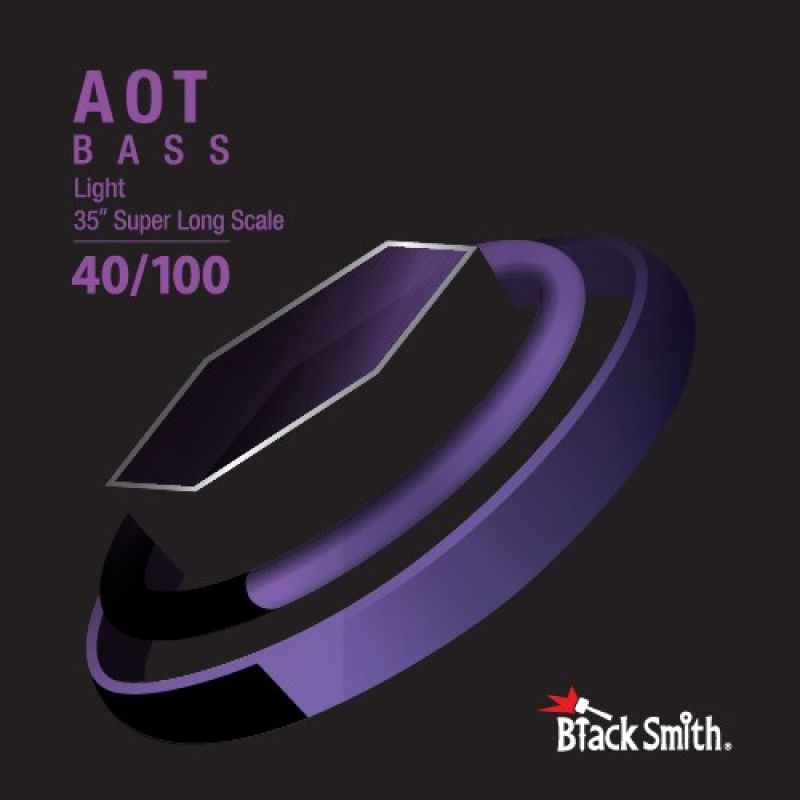 BlackSmith ANW-40100-4-35 - bass guitar strings 40-100, 4-string, 35”