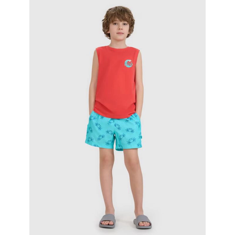 Boys' boardshorts 4F 4FJWSS25UBDSM121-47A