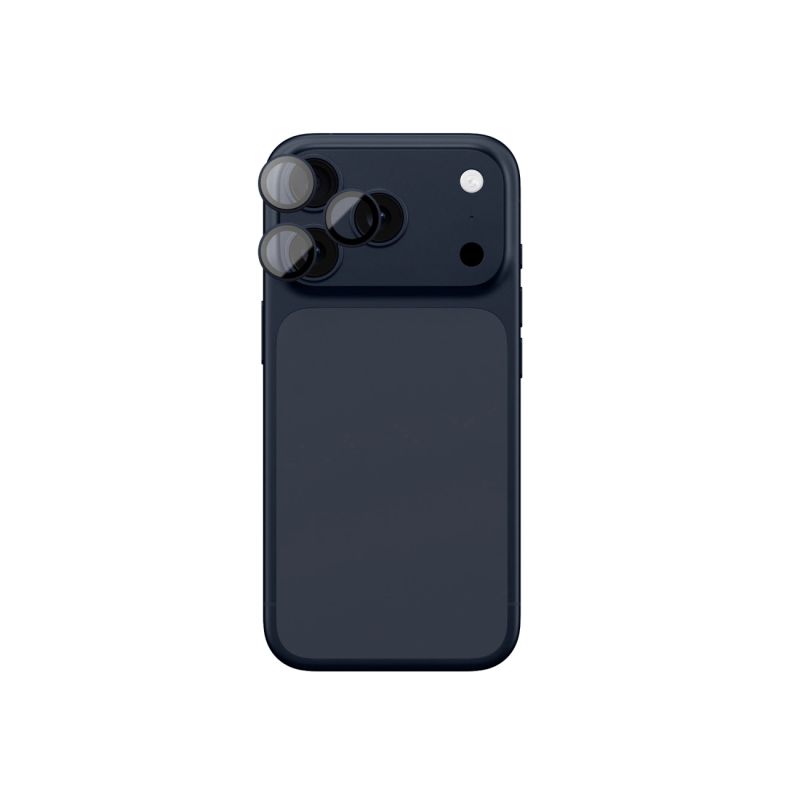 AmazingThing Lens Glass for iPhone 17 Pro / Pro Max with Blue Aluminum Frame