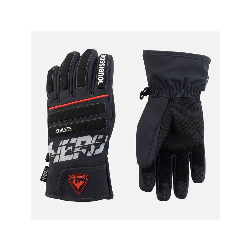 ROSSIGNOL Jr Hero Impr G Children's Ski Gloves Gray