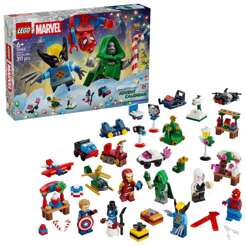 LEGO 76340 Super Marvel Heroes - 2026 Advent Calendar V29