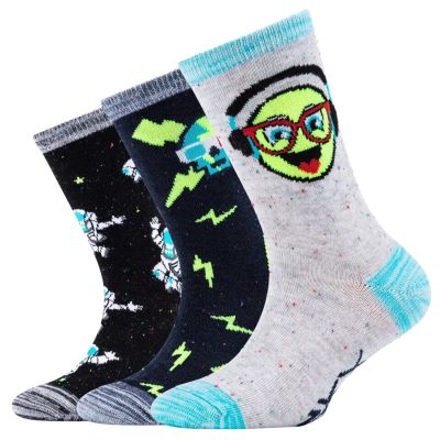 Skechers Calze Casual Space and Smileys Multicolored