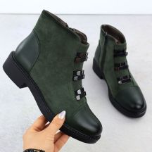 M. Daszyński Stivali Suede-Look Lined Ankle M.Daszyński