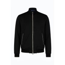 Paul&Shark Felpa cotton and lyocell zip-up,