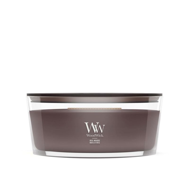 IRIS WOODS WOODWICK Ellipse Candle