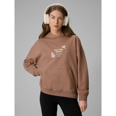 4f Felpa loose with hood