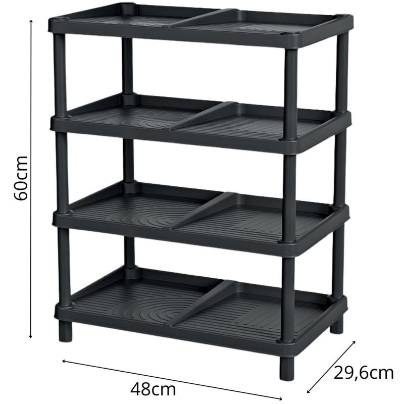 Prosperplast Scarpe shelves rack levels tassy PROSPERPLAST