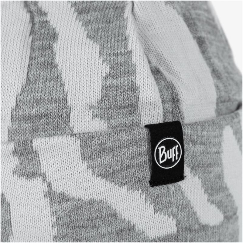 BUFF KNITTED BEANIE KYRE LEAD GREY Hat – One Size