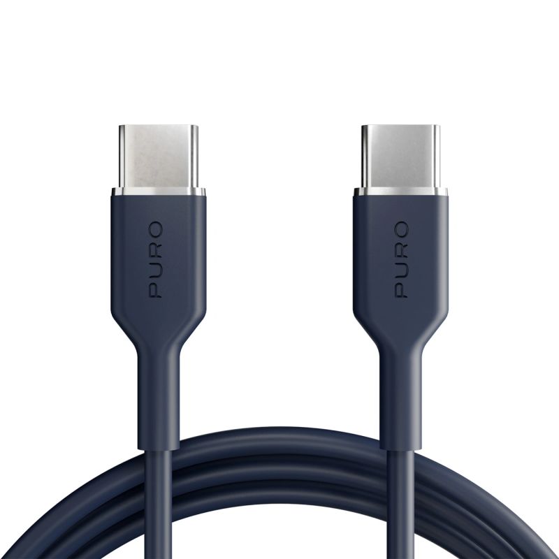 Puro ICON USB-C - USB-C Cable 1.5m - Navy Blue