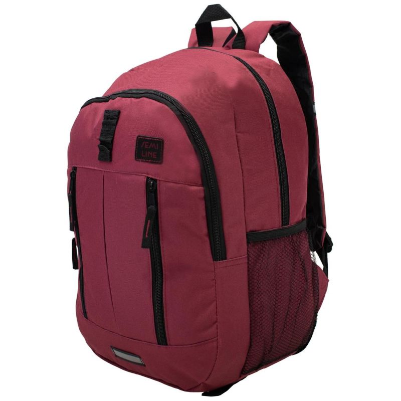 Burgundy Youth Backpack SEMI LINE