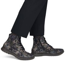 Rieker Stivali insulated ankle with floral pattern Rieker