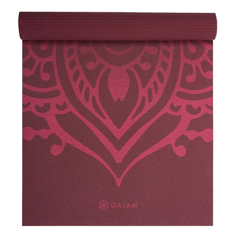 GAIAM Cherry Sundial Layers Yoga Mat 5 mm 66301