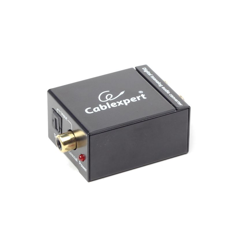 GEMBIRD DSC-OPT-RCA-001 Adapter (Toslink - RCA; black)