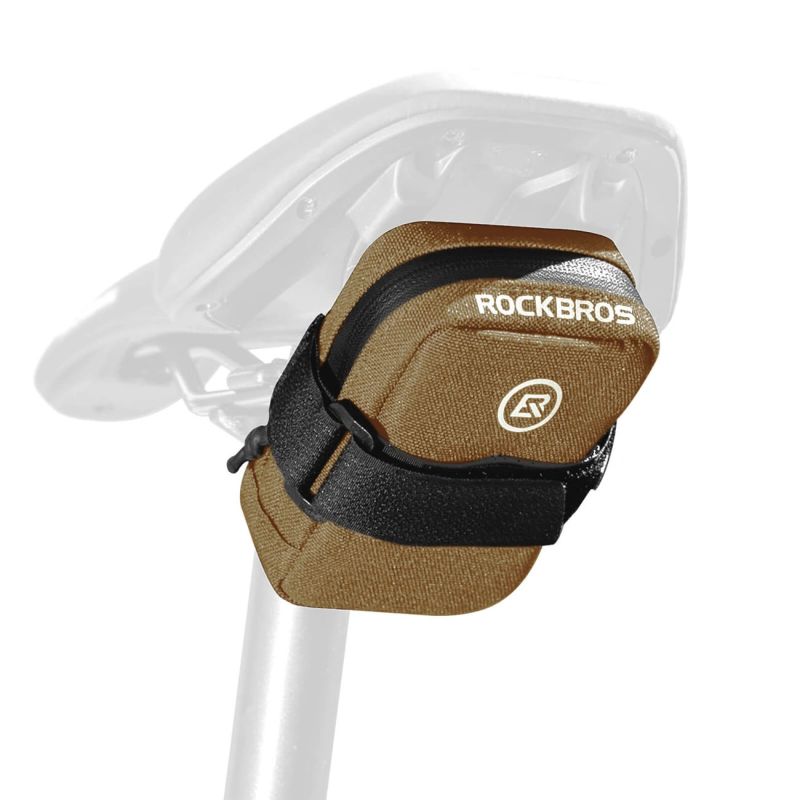 Rockbros F006 small saddle bag, coffee color