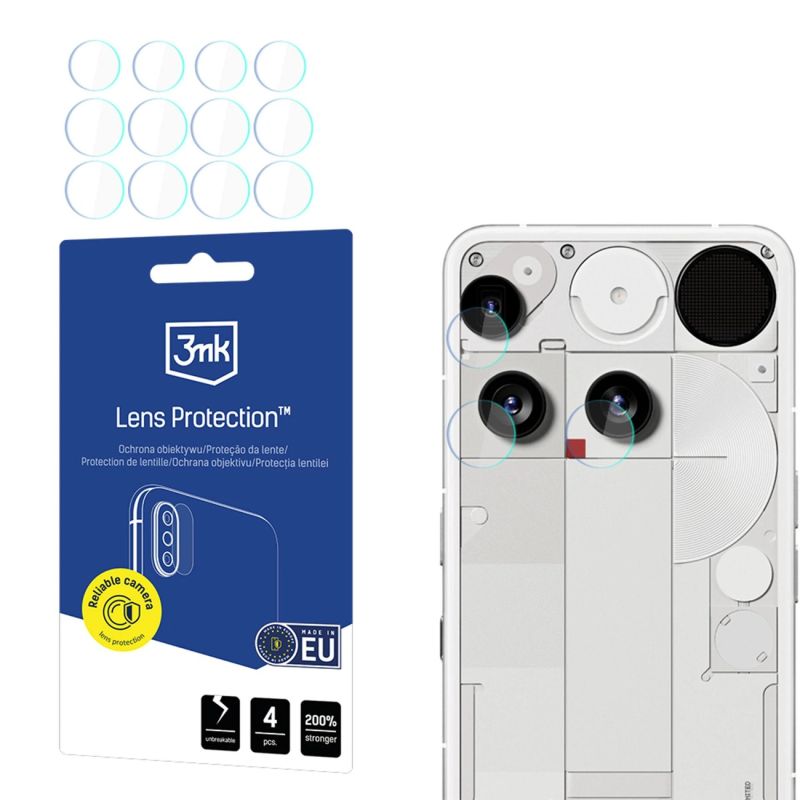 3mk Lens Protection™ Hybrid Camera Lens Glass for Nothing Phone (3)