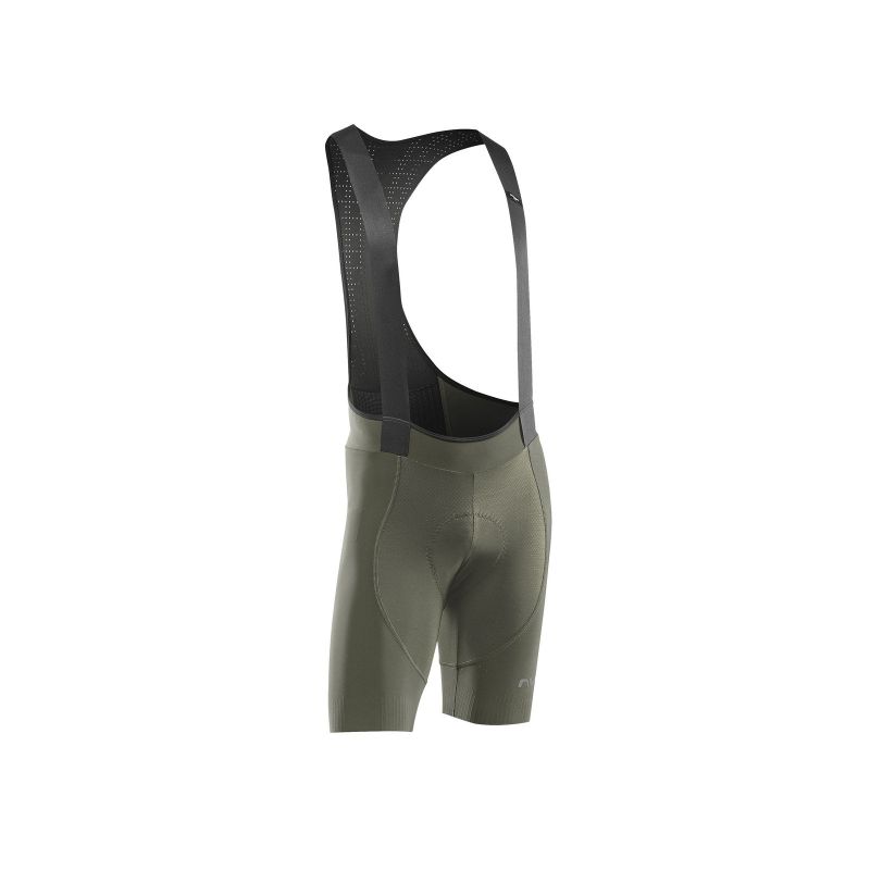 NORTHWAVE Fast Bib Cycling Shorts, Green