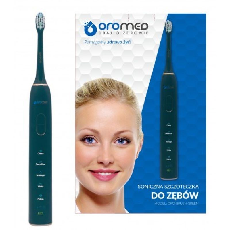 Sonic Toothbrush OROMED ORO-BRUSH GREEN