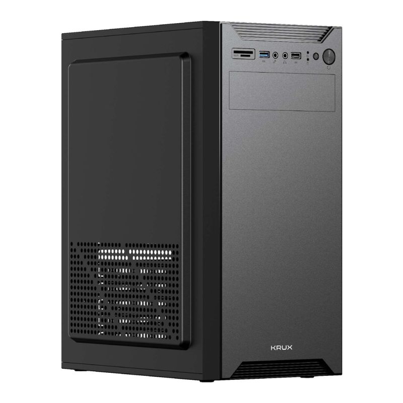 KRUX KIRO ATX Case, no window, without power supply, black