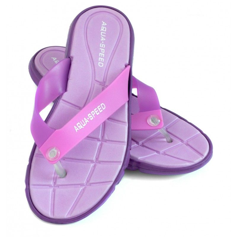Aqua-Speed Bali slippers purpl..