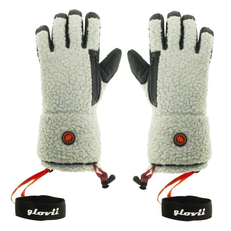 GLOVII HEATED SHEARLING-STYLE GLOVES GS3S