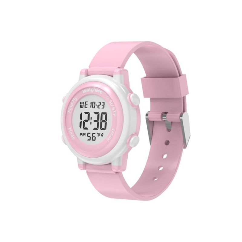 Sponge WatchMe Kids Watch (Apple Find My, 3 ATM water resistance, 1-year battery life, Pink)