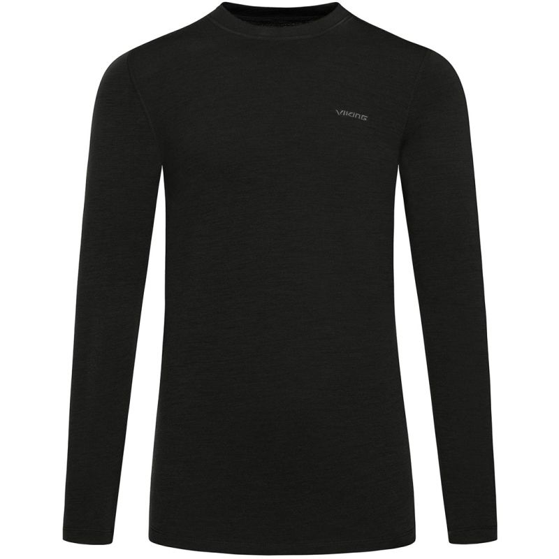 VIKING Meriboo Man Set Merino men's underwear black S