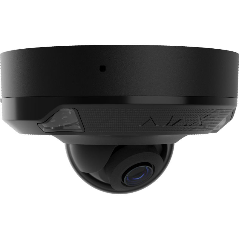 Ajax HL Camera - Dome (glass) DomeCam Mini (8 Mp/2.8 mm) (8EU) - black