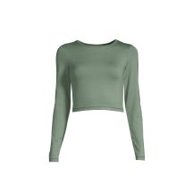 Casall Maglietta Crop Long Sleeve dusty