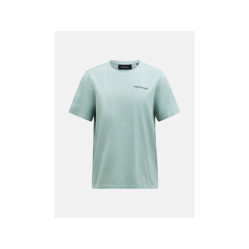 PEAK PERFORMANCE M Original Small Logo Tee, green