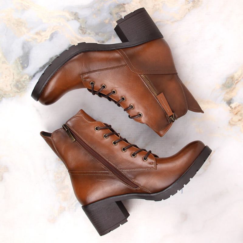 Potocki Stivali platform ankle in
