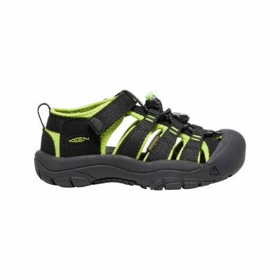 Keeza Sandali Keen Newport Black/Lime Summer Hiking