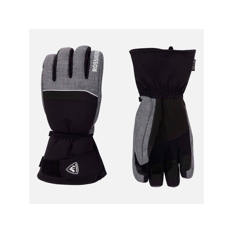 ROSSIGNOL TECH IMPR iTip men's ski gloves gray