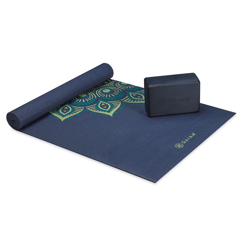 GAIAM MIDNIGHT CAPRI Yoga Set 62868