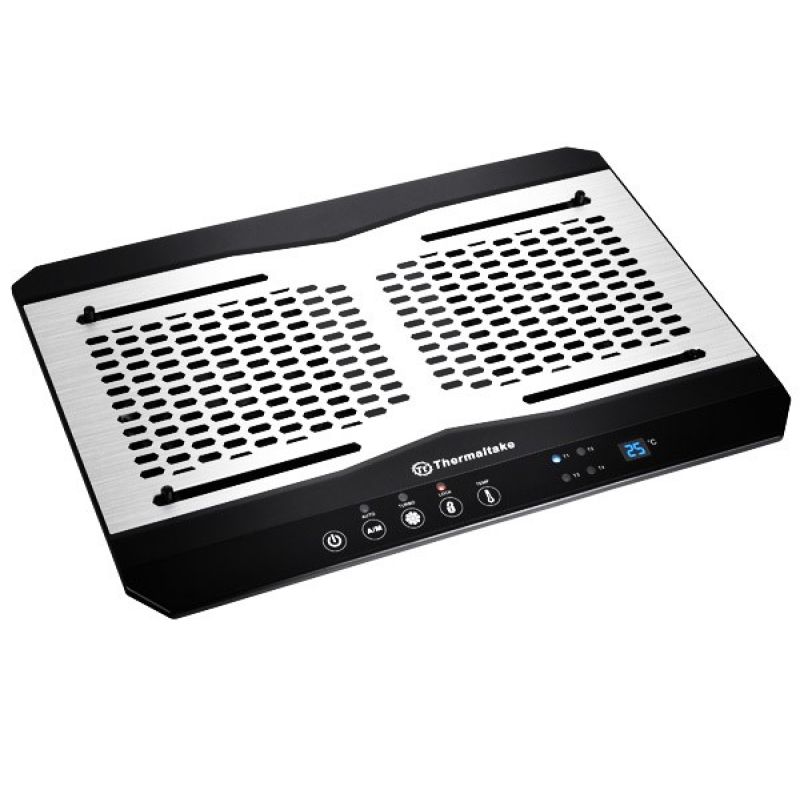 Laptop Cooling Pad Thermaltake Massive TM CL-N002-PL12BL-A (17.x inch; 2 fans; Hub)