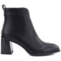 Vinceza Stivali leather high-heeled ankle Vinceza
