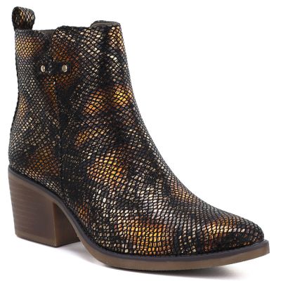 M. Daszyński Stivali snakeskin cowboy M.Daszyński