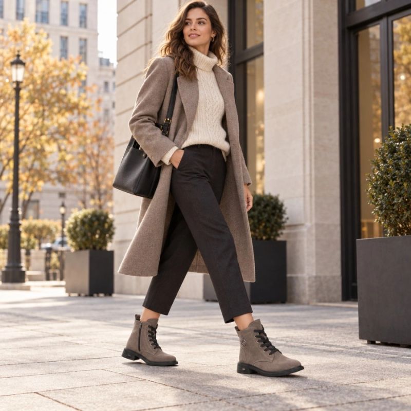 Filippo Stivali leather ankle suede Filippo