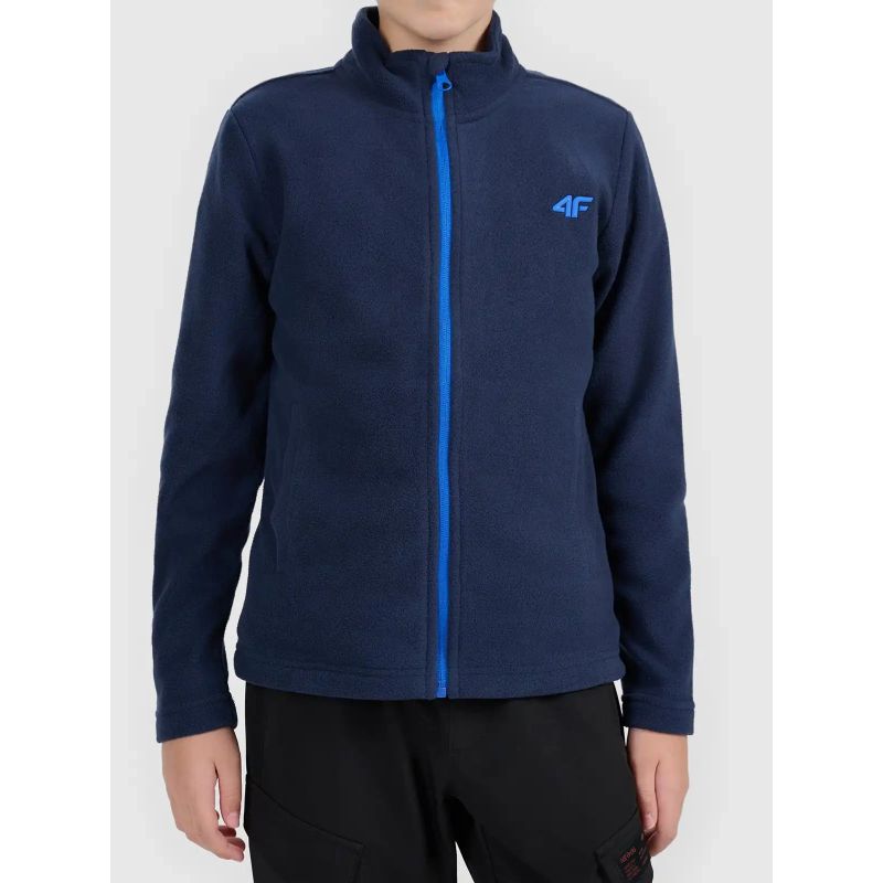 Boys' Hoodless Fleece 4F 4FJWMM00TFLEM493-31S