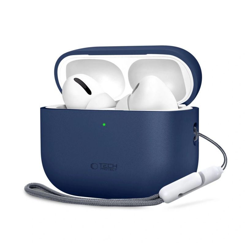 Tech-Protect Silicone Case for AirPods Pro 3 - Navy Blue