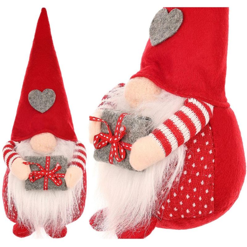 SANTA CLAUS WITH A GIFT 50CM