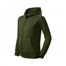 Malfini Felpa Children's Trendy Zipper (military)