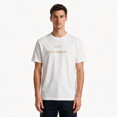 Paul&Shark Maglietta Cotton and Classic Cut, Logo