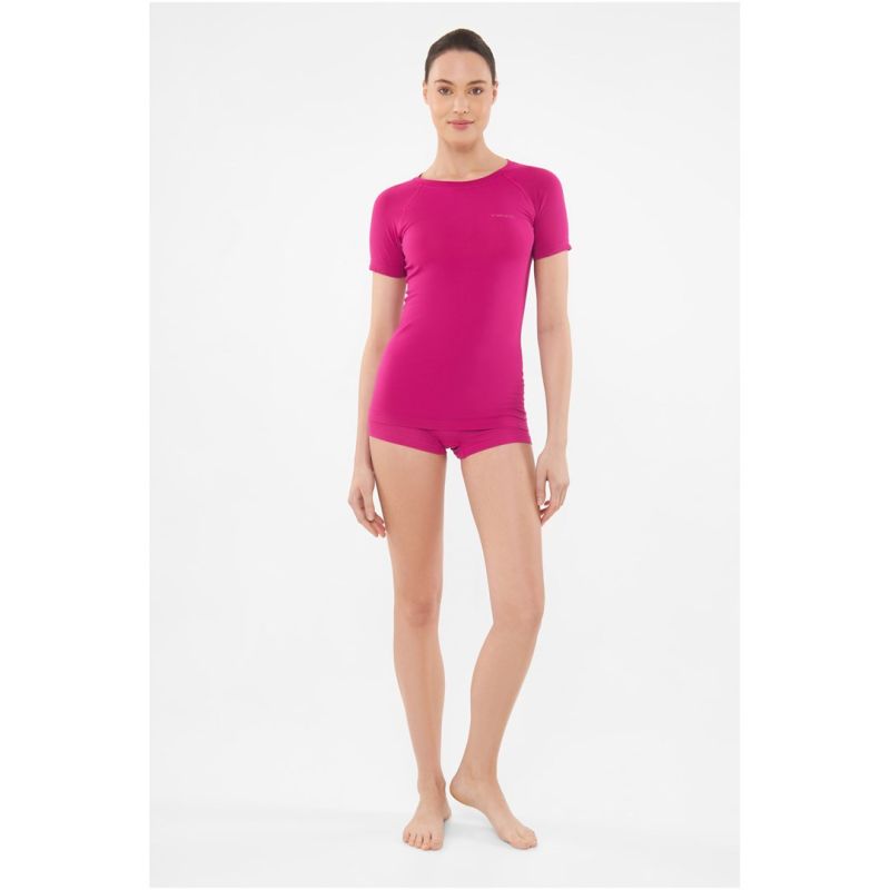 Women’s underwear VIKING Lockness Lady Shortsleeve pink S
