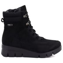 M. Daszyński Stivali suede wedge ankle M.Daszyński