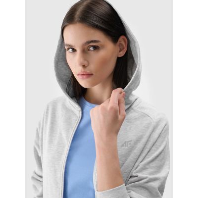 4f Felpa zip-up hooded