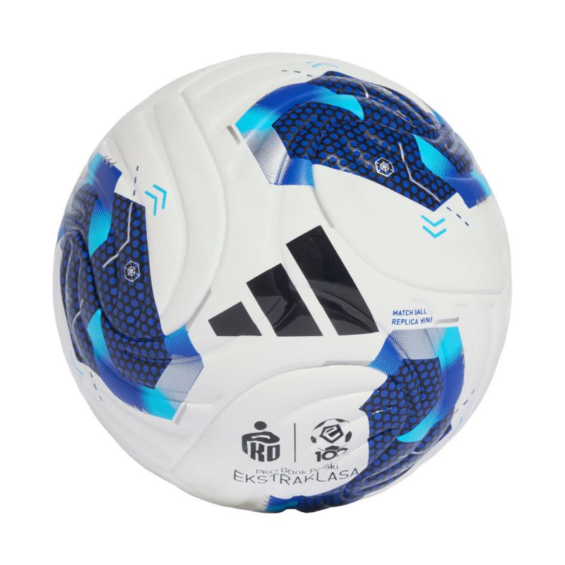 Football adidas Ekstraklasa 26/27 Mini white and blue KE5150